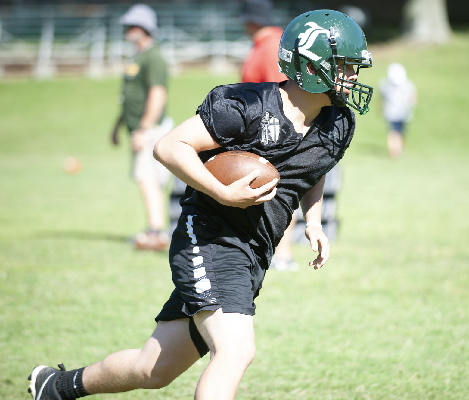 Metro-East Lutheran High School football practice
